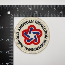 Vintage American Revolution Bicentennial 1776 1976 Patch picture