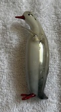 Ornament Christmas Glass Bird Penguin Antique Germany 4 inches tall . Rare picture