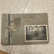WWII Souvenir of The Eagle's Nest Photo Album 1945 Hitler Bormann Goring Houses picture