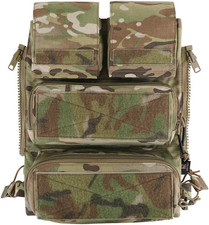 Tactical Modular Zip Backpack Vest JPC2.0 CPC AVS Zipper Molle Back Panel MC picture
