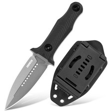 8 inch 8CR13MOV Double Edge Hunting Knife G10 Handle Full Tang Fixed Blade Knife picture