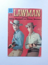 Four Color Comics 970 Lawman Dell Comics 1958 picture