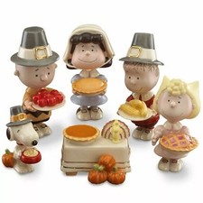 Lenox Peanuts Thanksgiving 6 Piece Set Snoopy Charlie Lucy 2026 NEW picture