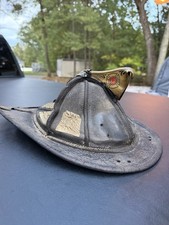 Cairns 5a Leather Fire Helmet Firefighter Helmet Antique Fireman picture
