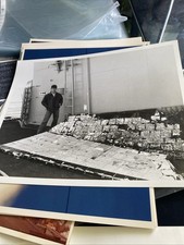NASA STS-51L Challenger Accident Wreckage 8x10 B&W Photo On Kodak Paper picture