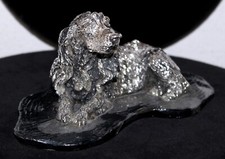 Sculpture DOG Zanfeld Plata Irish Setter 999 Silver Mexico picture