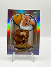 Sneezy 2024 Topps Chrome Disney #11 Refractor Snow White picture