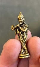 1 Inch Brass Statue Krishna picture