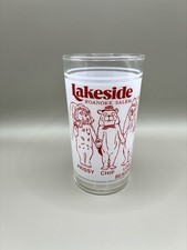 Rare unusual Lakeside Amusement Park Roanoke Salem VA Glass Salesman Sample picture