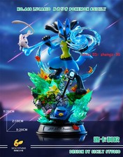 H28CM Sicily Studio Lucario Resin GK Statue Led Light Model Collection Xmas Gift picture