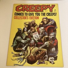 Creepy #1 Warren 1964-Intro Uncle Creepy Frank Frazette Art VF 7.5 picture