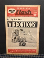 1969 March 29th Confidential Flash NewsPaper, Airbortions Belly Landing (VRN10H) picture