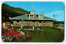 1962 Hurshell's Lighthouse Restaurant on Lake Pend Oreille Hope ID Postcard picture