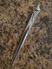Bvlgari Bulgari Roma 925 Sterling Silver Vintage Parrot Bird Letter Opener picture
