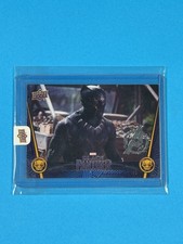 2020 UD Avengers Endgame Rewind Buyback 1 of 1 Black Panther #7 T'Challa Freezes picture