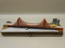Authentic Limoges Box France - Golden Gate Bridge San Francisco - La Gloriette picture