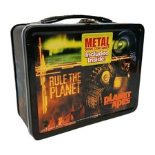 PLANET OF THE APES Metal Lunch Box with Thermos  MECA (2001) NEW picture