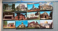 Lot of 50 vintage chrome postcards all unused with no postage . All Buildings picture
