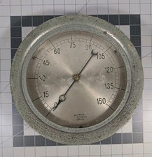 Vintage Jas. P Marsh & Company Steam Pressure Gauge Large 10