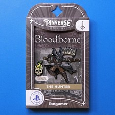 PINVERSE Bloodborne Hunter Enamel Figure Pin Set Pack + Trading Card + Stickers picture
