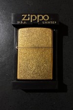 Vintage 2003 High Polish Brass Zippo Lighter New A-03 picture