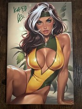 Signed By Katya Sinyukhina ROGUE Swimsuit Edition Knight Of Comics Limit 150 COA picture