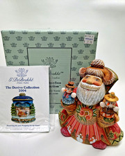 Vintage 2005 G. DeBrekht Friendship Santa Village Friends Series #51799-1 5