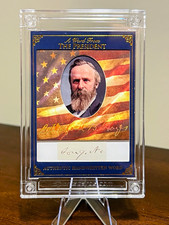 Rutherford B Hayes Handwritten Word Relic 19th US President POTUS 2025 from 1884 picture