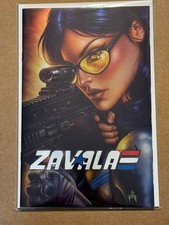 GI JOE #23 Exclusive Foil LTD 599🔥SPECIAL SIGNED by MARTIN ZAVALA wCOA 🔥 picture