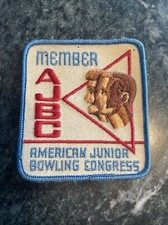 AJBC Member AMERICAN BOWLING CONGRESS 1960s PATCH Rare trucker hat picture