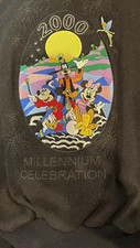 ANI-Motion Disney Millennium Celebration 2000 Black Jacket Leather Sleeves picture