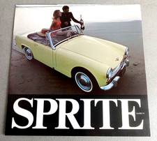 1968 Austin Healey SPRITE MARK IV Car Dealer Advertising Fold-Out Sales Brochure picture