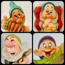 WDCC Disney Lot of 4 Dwarves Figurines Set - MINT CONDITION - NO BOXES picture