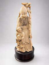 Chinese Carved Man Figure Statue  picture