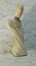 1964 Universal Statuary Chicago #921 Kissing Couple Cubist MCM Sculpture Vtg picture