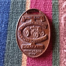 Twin City Tractors Watch Fob Minneapolis Minnesota Very Rare Hard to Find picture