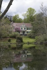 Photo:Berkeley Springs WV Coolfont Manor House 1900s Historic Mansion Pond picture