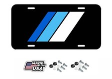 Toyota Retro Plate metal novelty vanity license Blue black plate picture