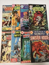 DC Marvel Charlton Bronze Age HORROR Lot 8 Comics 1st Print 1970s Lot #40 *Z13 picture
