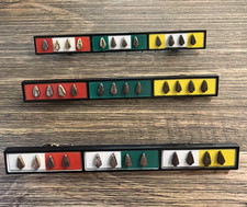 Vintage Awana Sparks Lot Of 3 Color Bars Arrowhead Mini Pins Complete picture