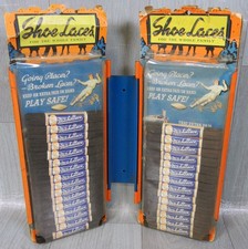 Rare 1930's Old Mitchellace Shoe Laces Store Counter Display Advertising Binder picture