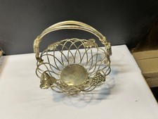 Godinger Silver Art Co. Ltd. Grapevine Basket Swinging Handle picture