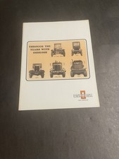 vintage through the years with Oshkosh Brochure ephemera picture
