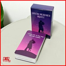 10.3*6cm Lovers Messages Oracle Twin Flame Keywords on Cards 64 Pcs Cards picture
