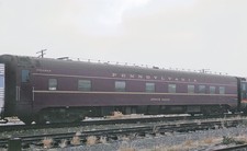 PRR Spruce Falls Pullman Sleeper Buffet Lounge, Montauk, NY 1969 8.5 x 11 Photo picture