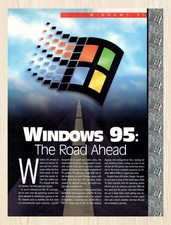 1995 Microsoft Windows 95 Review Original Advertisement v6 picture