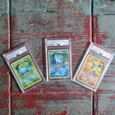 Pokemon Card - Charizard Blastoise Venusaur - PSA 10 - 25th Celebrations - ENG picture
