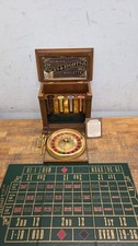 Franklin Mint Aces & Eights Collectors Edition Roulette Wheel NO BALLS - USED picture