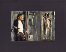 8X10 Matted Print Picture Film Star Wars: Empire Strikes Back, Millennium Falcon picture
