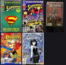 Action Comics #687, 690, 860, 882, 894 Comic Book Lot 5 Issues DC 1993-2010 picture